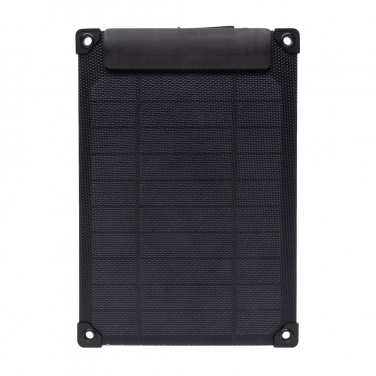 Logo trade promotional giveaway photo of: Solarpulse rplastic portable solar panel 5W